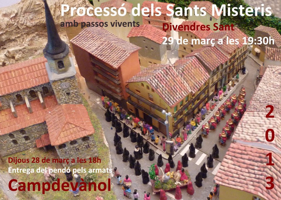 Semana Santa en Campdevànol 2013 Campdevànol /  
Campdevánol